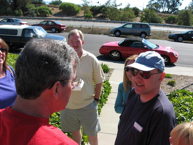 Mark, Debbie, Mark & the head of Keith