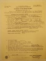 Construction Permit Granted June 1968