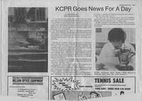 KCPR - News Day Article